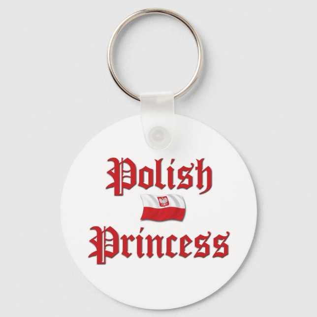Polish Princess Key Ring (Front)