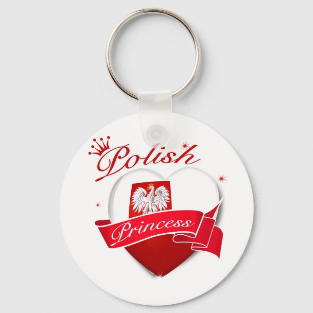 Polish Princess Key Ring (Front)