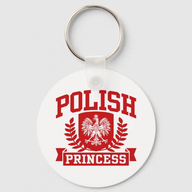 Polish Princess Key Ring (Front)