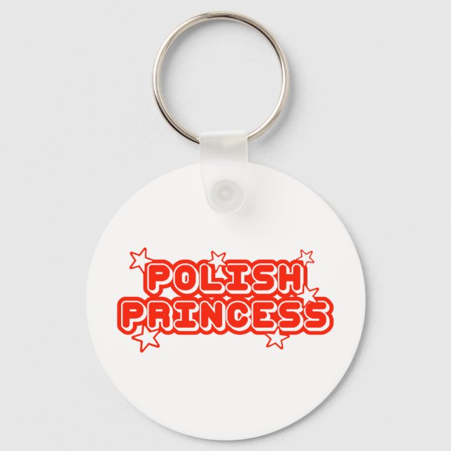 Polish Princess Key Ring (Front)