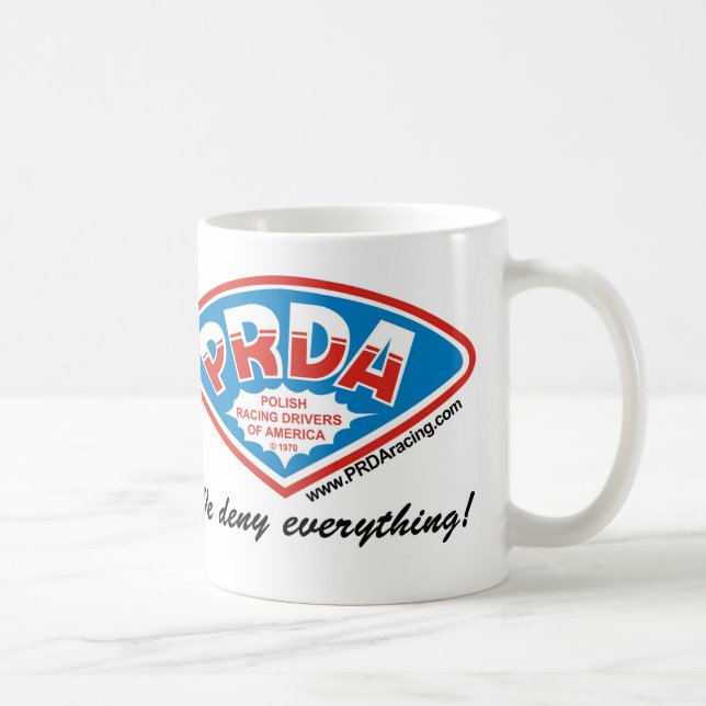Polish Racing Drivers of America PRDA Coffee Mug (Right)