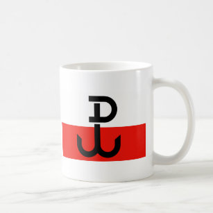 Polish Resistance Flag Coffee Mug