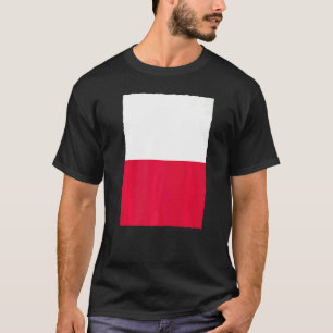 Polish Retro Vintage National Flag Poland T-Shirt