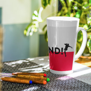 Polish soccer latte mug