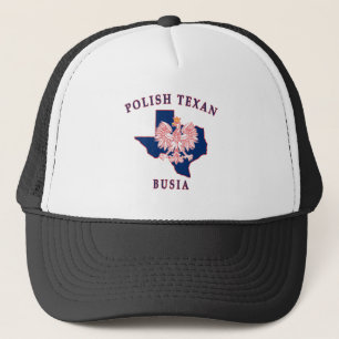 Polish Texan Busia Trucker Hat