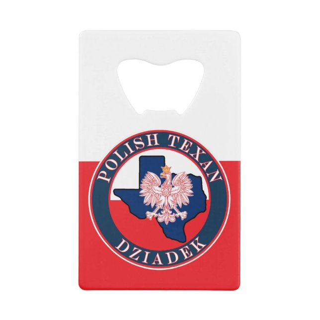 Polish Texan Dziadek Round (Front)