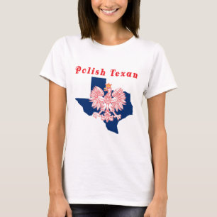 Polish Texan Eagle T-Shirt