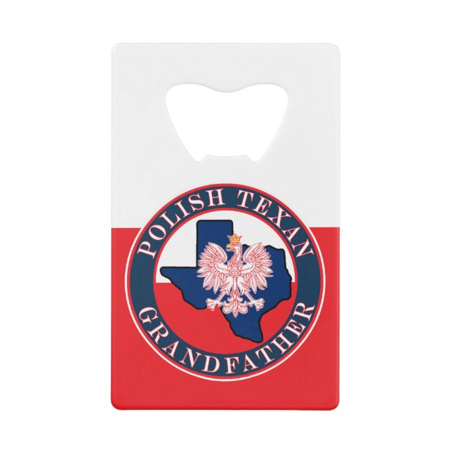Polish Texan Grandfather Round (Front)