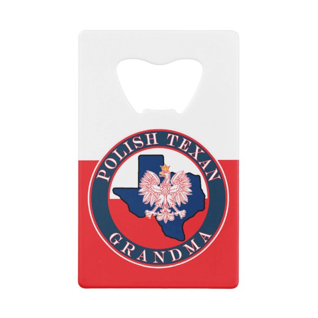 Polish Texan Grandma Round (Front)