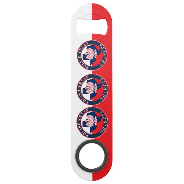 Polish Texan Grandpa Round (Front)