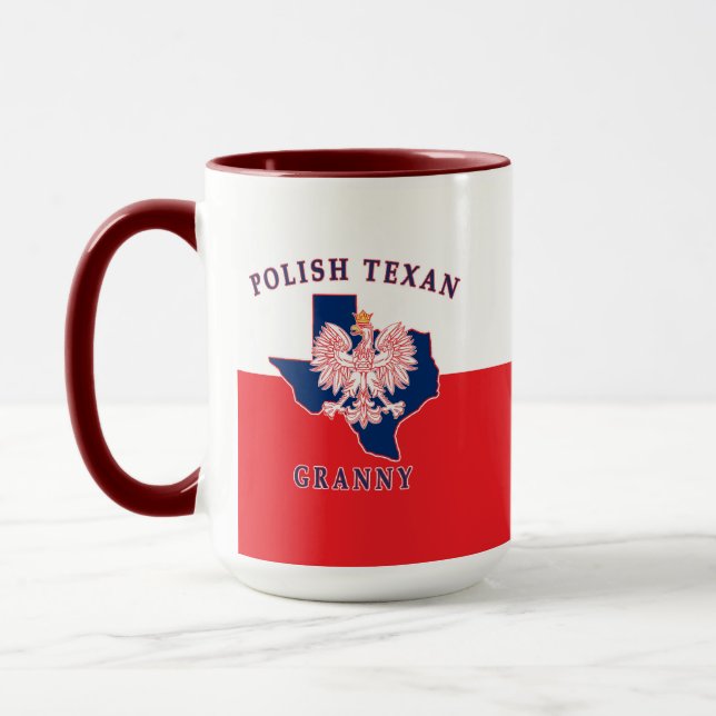 Polish Texan Granny Mug (Left)