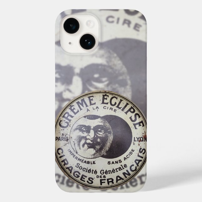 Polish Tin Français. Case-Mate iPhone Case (Back)