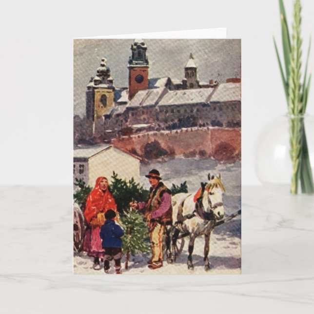 Polish traditional Christmas card (Front)