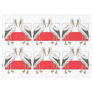 Polish White Stork Tablecloth