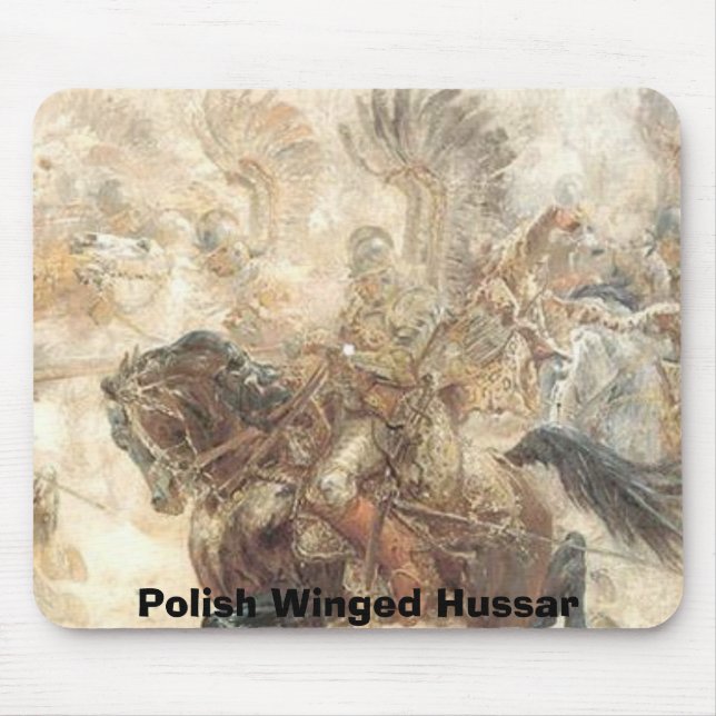 Polish Winged Hussar Mouse Pad (Front)