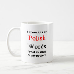 polish words coffee mug