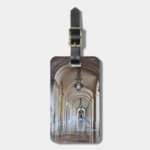 Polished Arched Hallway, Portugal Luggage Tag