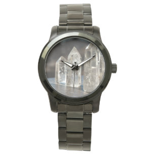 Polished Point Crystals Energy Quartz Watch