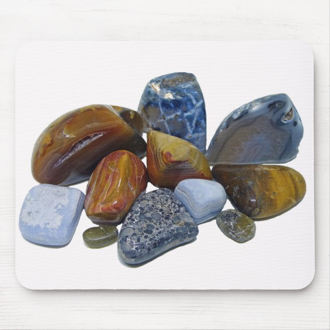 Polished Rocks Mouse Pad (Front)