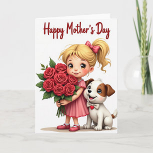 Polished Roses Friend Card