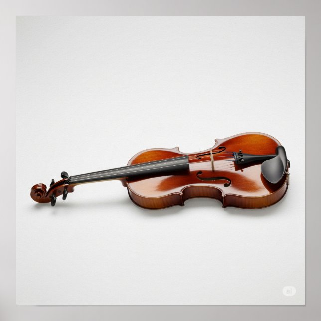 Polished Violin Poster (Front)