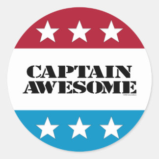 Political Agenda Classic Round Sticker