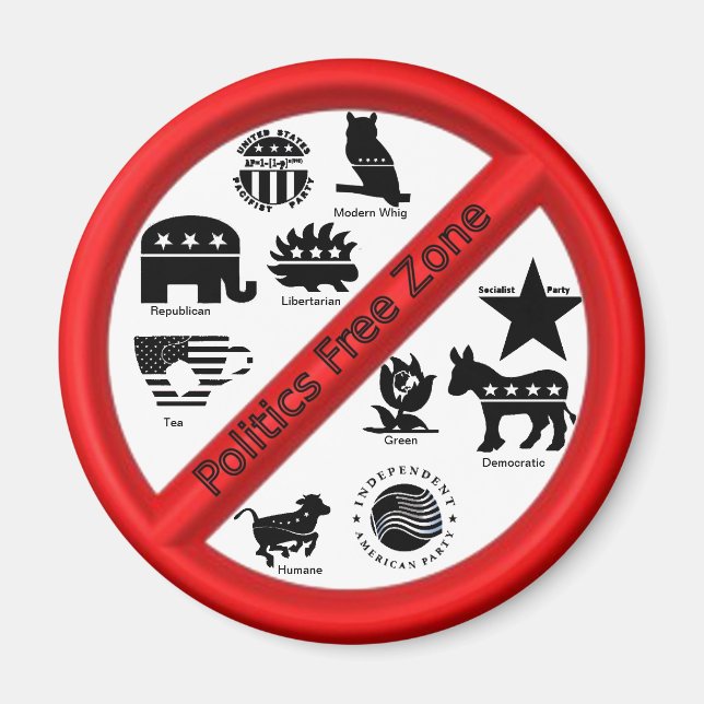 Political Campaign Repellent Magnet (Front)