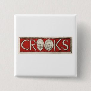 Political Cartoon Button