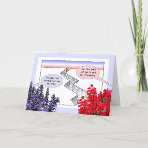 Political CHASM 3 Greeting Card