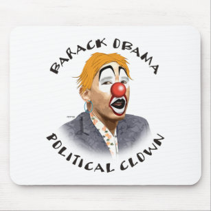 Political Clown Mouse Pad