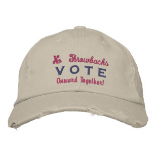 Political (Distressed Look) - Election - Vote Embroidered Hat