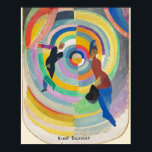 Political Drama, 1914 Poster<br><div class="desc">Political Drama,  1914 (oil and collage on cardboard),  Delaunay,  Robert (1885-1941) / National Gallery of Art,  Washington DC,  USA / Bridgeman Images</div>