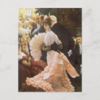 Political Lady by James Tissot, Vintage Victorian