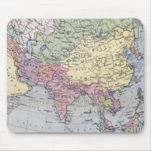 Political Map   Asia Mouse Pad