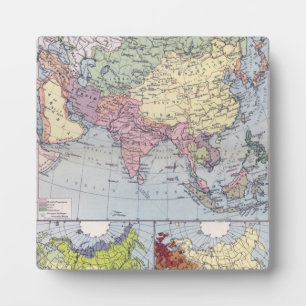 Political Map   Asia Plaque