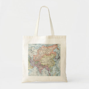 Political Map of Asia (1916) Tote Bag