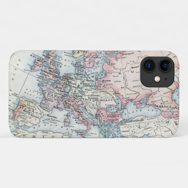 Political Map of Europe (1916) Case-Mate iPhone Case (Back (Horizontal))