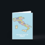 Political map of Italy  Save The Date Announcement<br><div class="desc">Political map of Italy in a beautiful hand drawn style.</div>