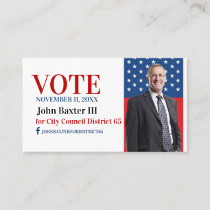 Political Office Business Card