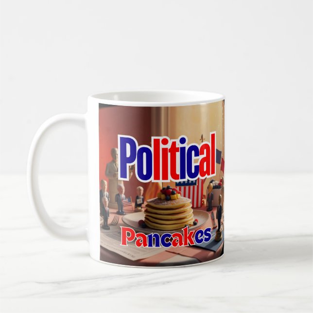 Political Pancakes Mug  (Left)