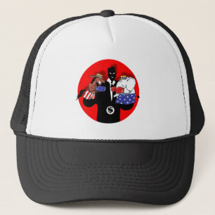 Political Puppet Show Trucker Hat