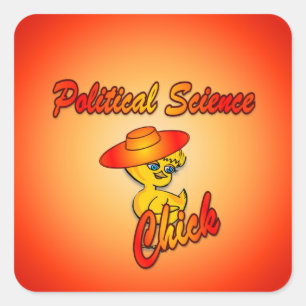 Political Science Chick #5 Sticker