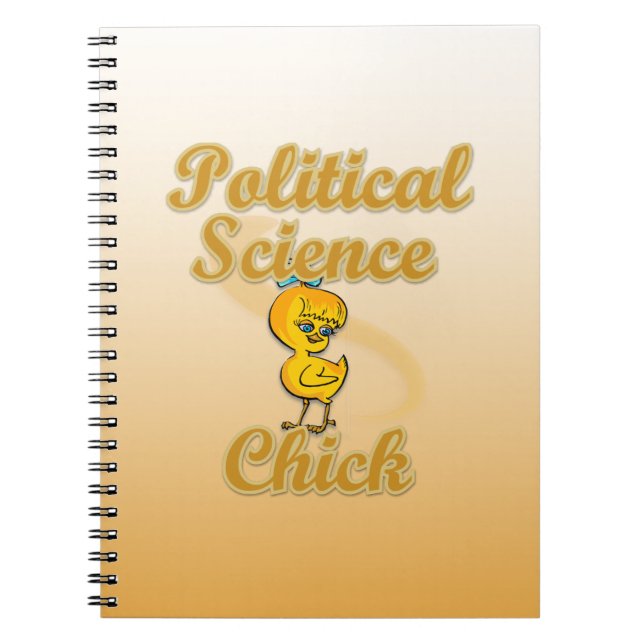 Political Science Chick Notebook (Front)