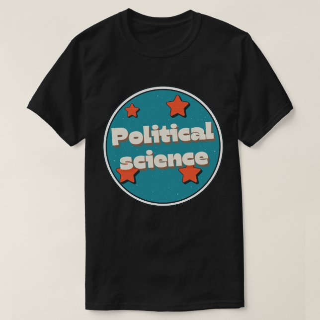 Political science T-Shirt (Design Front)