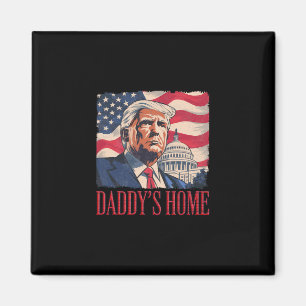 Political Statement Daddy's Home Trump Tee - Men's Magnet