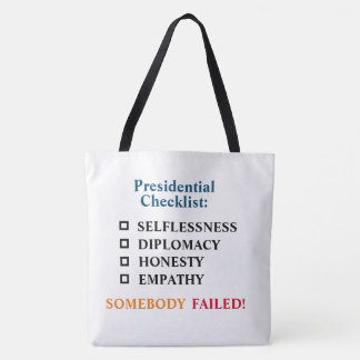 Political tote, Anti-Trump Tote Bag