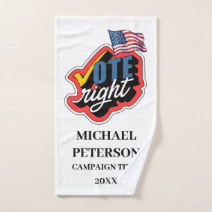 Political USA Election Campaign Rally Towel