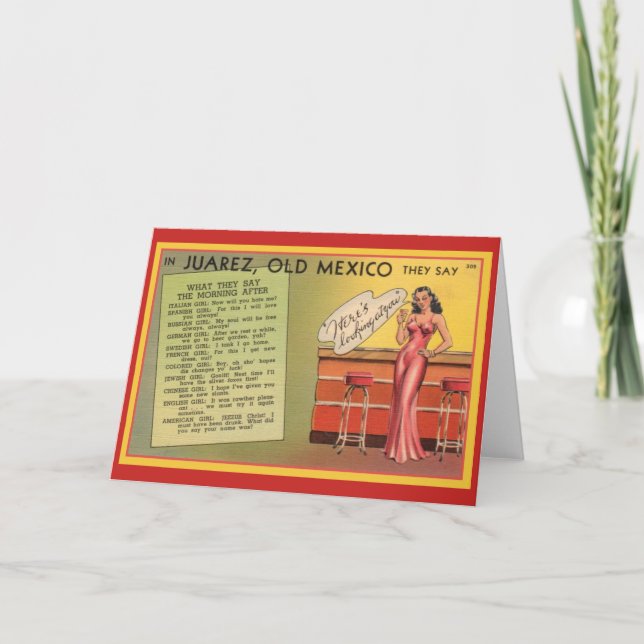 Politically Incorrect Valentine's Day Holiday Card (Front)