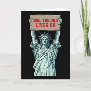 Politics Humour Statue Of Liberty Card