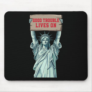 Politics Humour Statue Of Liberty Mouse Pad
